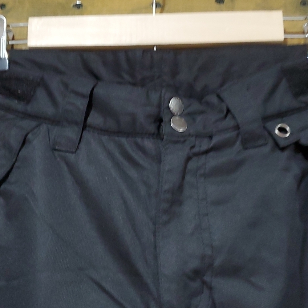 BLACK SNOW PANTS YOUTH SIZE XL ADJUSTABLE WAIST WINTER NORTH - Picture 3 of 10